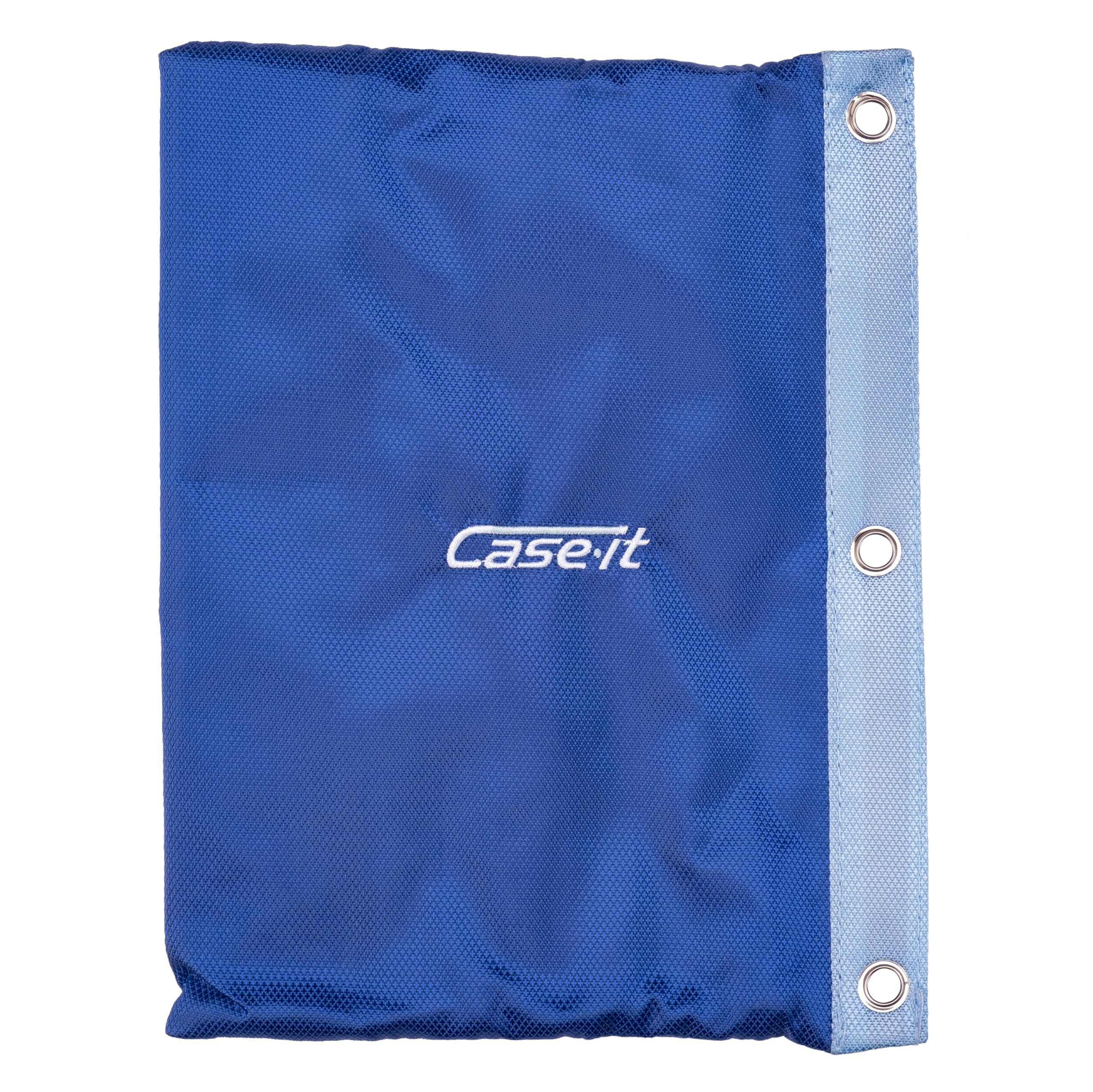 Case-It 6 Pack Tri-Zip, Zipper Pencil Pouches Bulk, Durable in binder Pencil Bags, Pencil Case for Office Supplies Travel Cosmetics Accessories in 5 Colors, PLP-180-C, Assorted Colors - Image 3