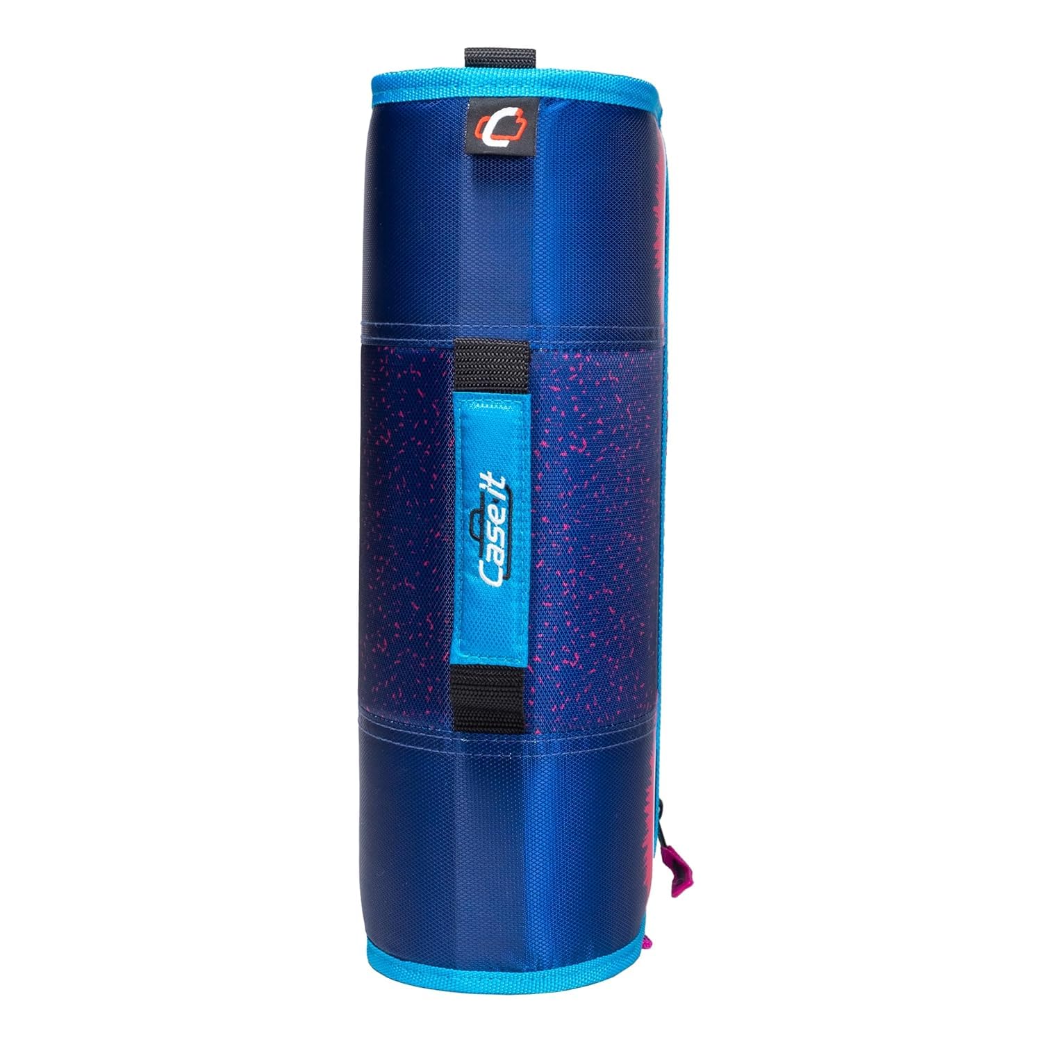 Case-it Mighty Zip Tab School Zipper Binder | 3-Inch O-Rings, 600-Sheet Capacity, 5-Subject Expanding File Folder, Multiple Pockets & Storage Organizer, Shoulder Strap | D-146 Monster Design Purpal | 6 Pack - Image 8