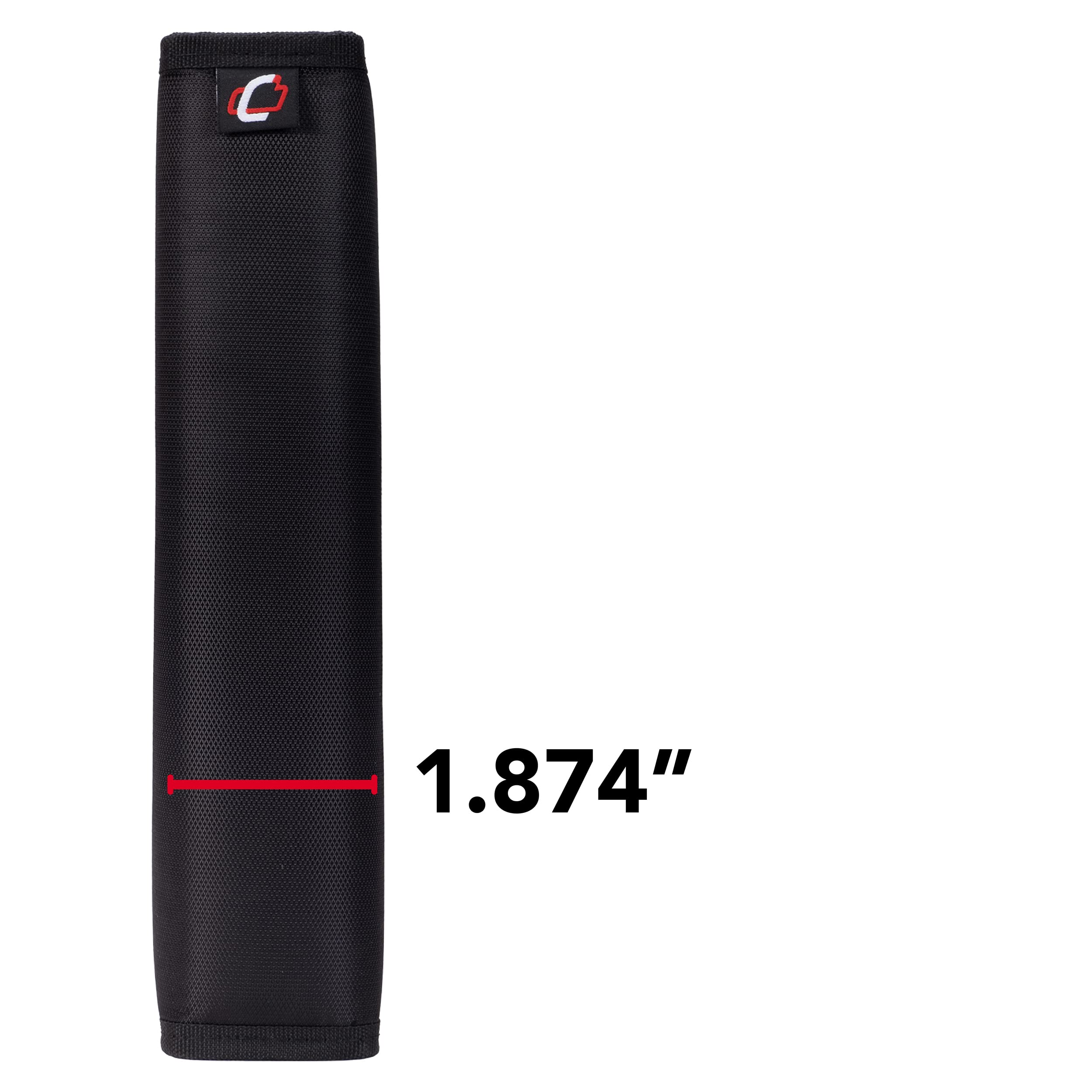 Case-it Padfolio with 1" Removable O-Ring Binder, with 5-Color Tabbed Expanding File Folder, Mesh Pockets, Pen Loops, Secure Elastic Strap Closure, Slim-700-FN, Black - Image 6