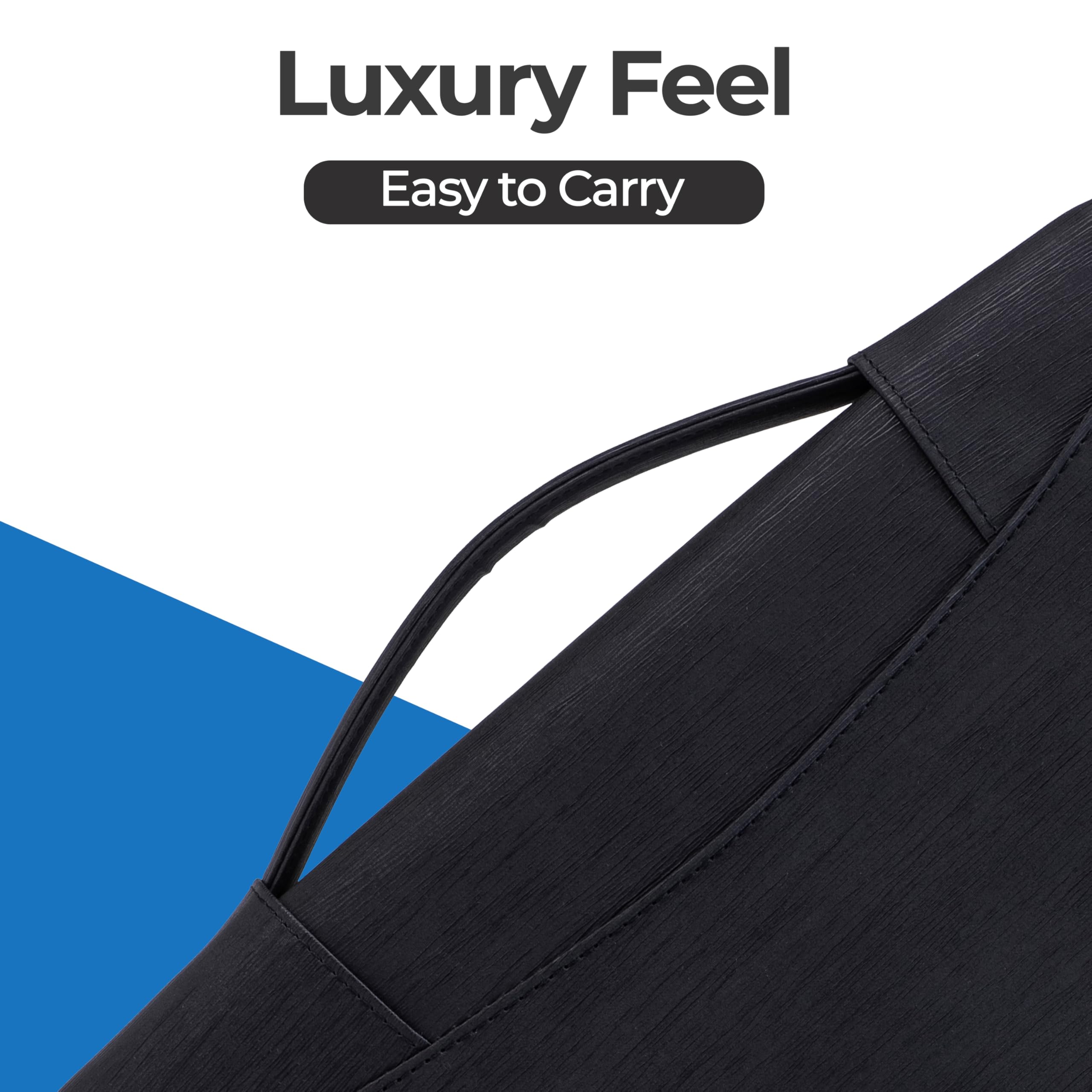 Case-It The Supreme PADFOLIO Case-it Zippered Business Meeting Padfolio Tablet Case | Professional Portfolio with Letter Size Writing Pad, PAD-62-BLK - Image 5