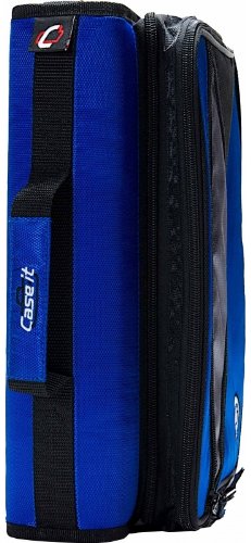 Case-it Universal Zipper Binder | 2-Inch O-Rings, 13-Inch Laptop/Tablet Padded Pocket, 400 Sheet Capacity, Multiple Storage Pockets & Shoulder Strap | School & Office Organizer | LT-007 Purple - Image 6